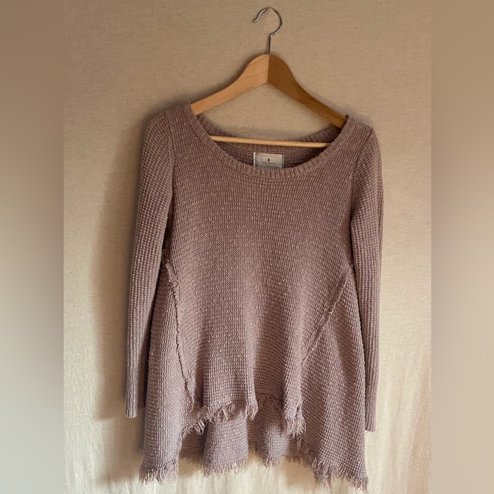 Taupe Knit Sweater